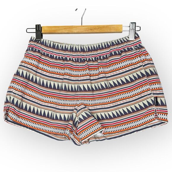 Patagonia Pants - Patagonia Women's Barely Baggies Shorts Size S Multicolor Aztec Gorpcore Outdoor